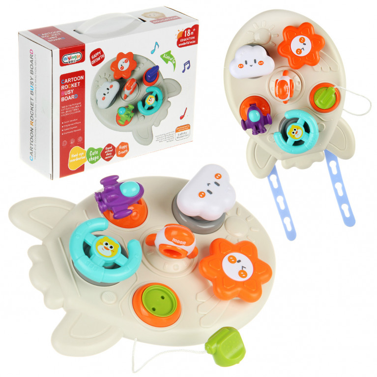 Развивающая игрушка  "Ракета", в кор.