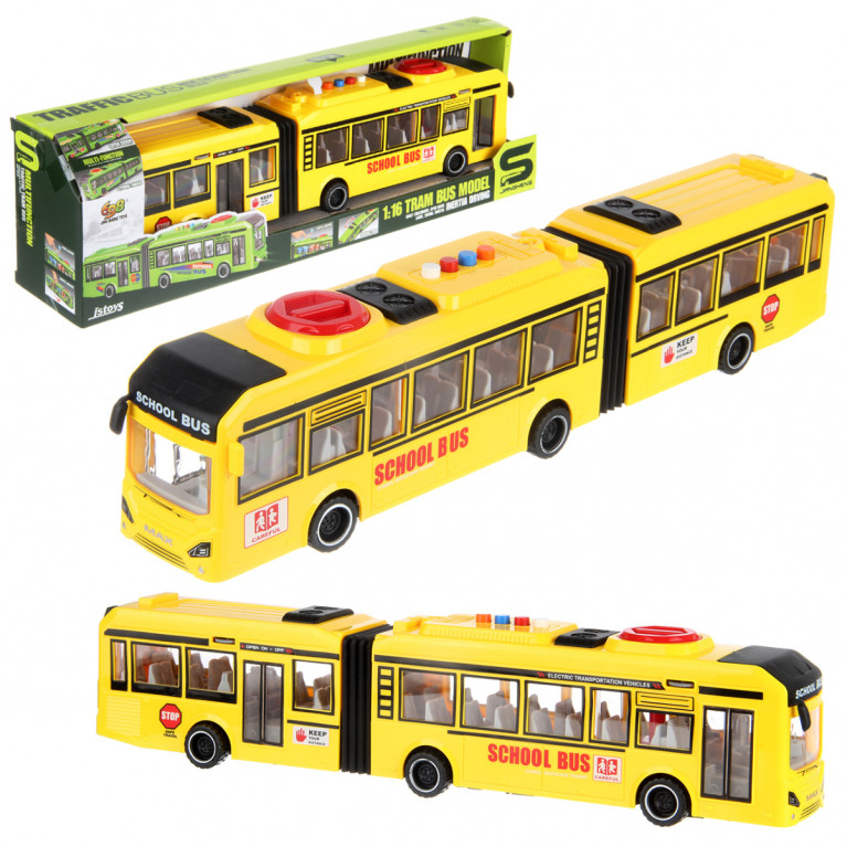 Автобус свет, звук 44.5х9х13 см. 134856