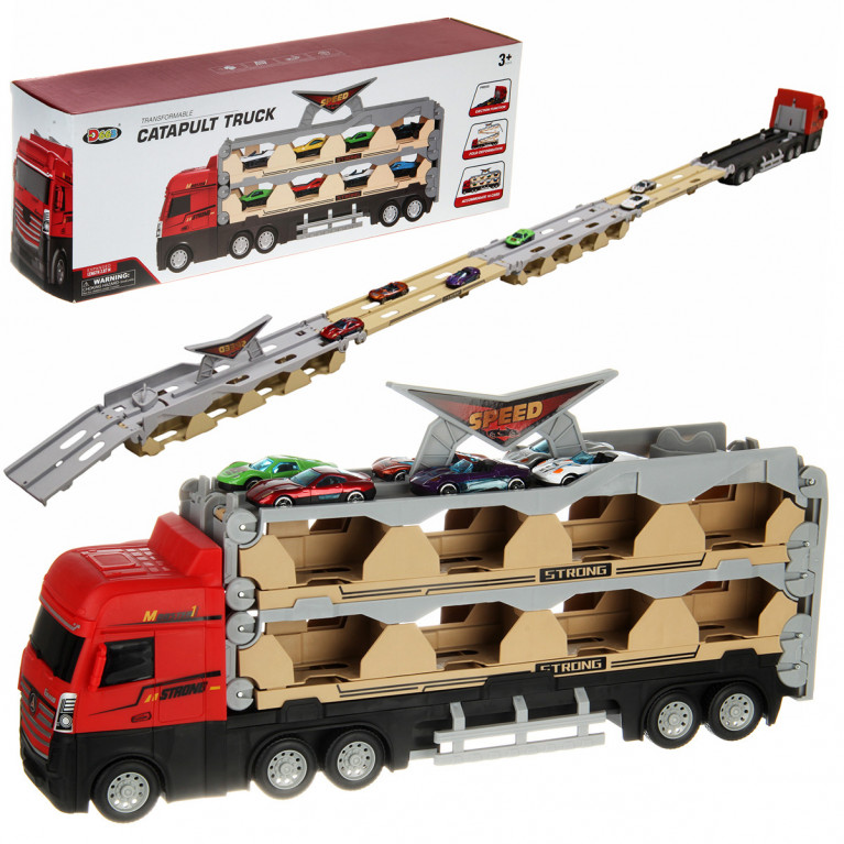 Набор машинок "Автовоз" 51х11,8х17,7 см.