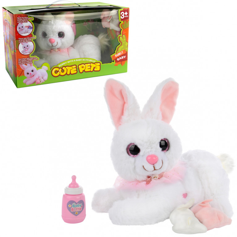 Игровой набор "Заяц с зайчатами" 36х20х21 см. 135777