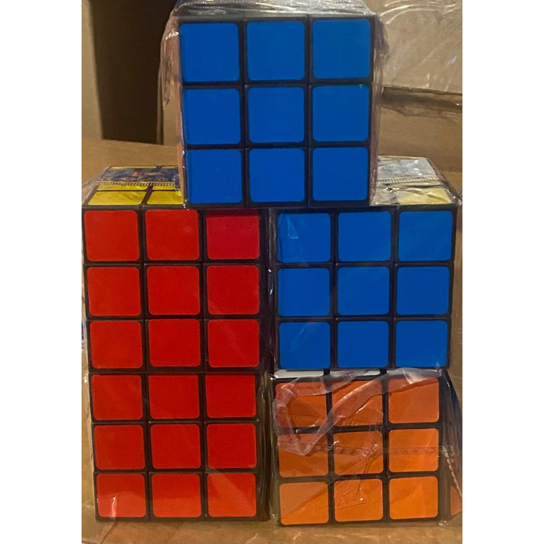 Кубик рубик  большой в пакете 3*3