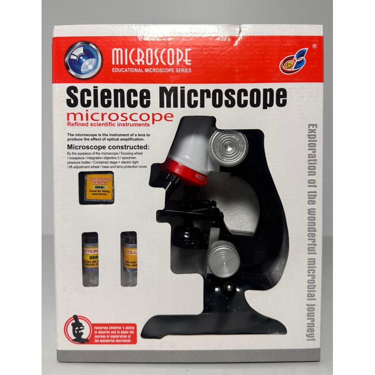 Игрушка микроскоп в коробке 24*8,5*19 см  c2121