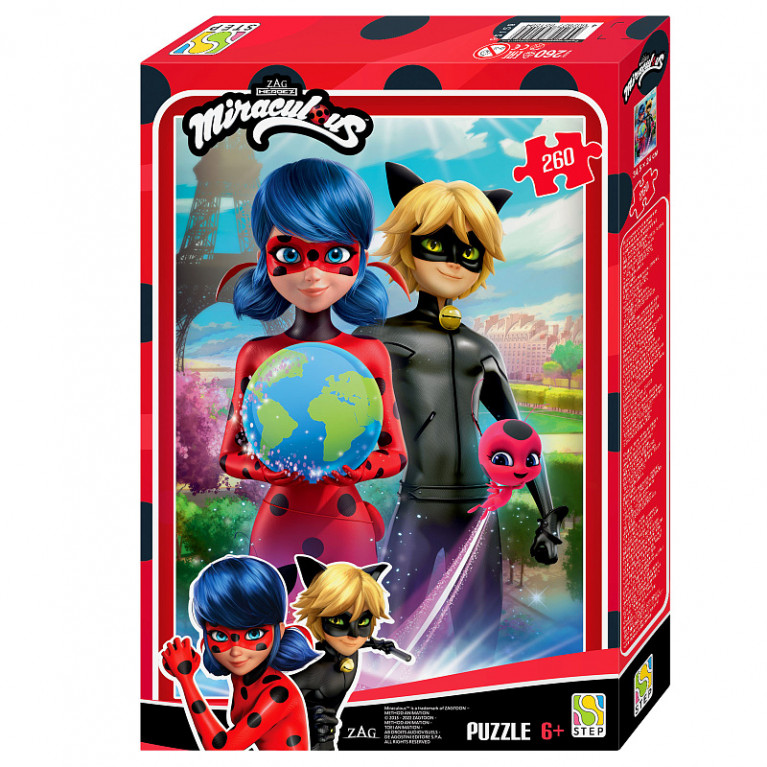 Steppuzzle  Пазлы   260 леди баг 95159