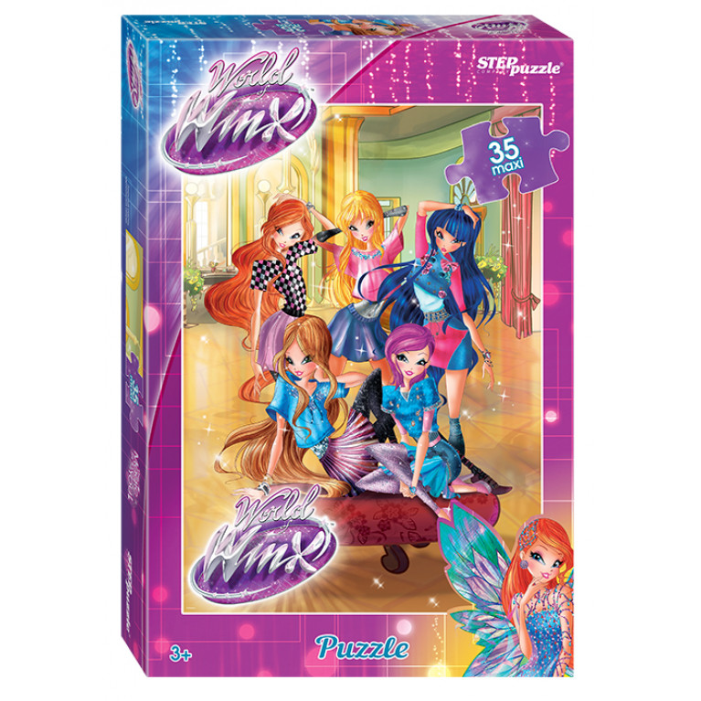 Мозаика "puzzle" 35 MAXI "Winx - 2" (Rainbow) 91229