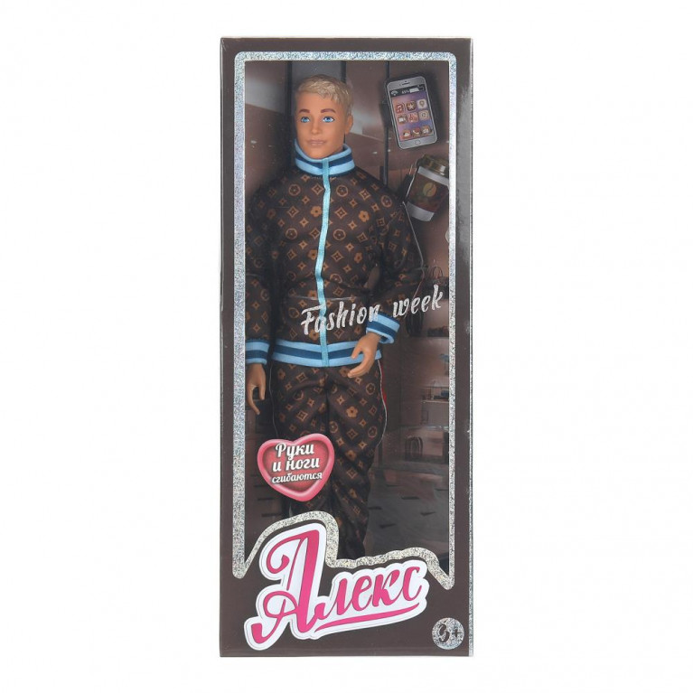 Кукла 29см Алекс, руки и ноги сгиб., кор. КАРАПУЗ в кор.24шт