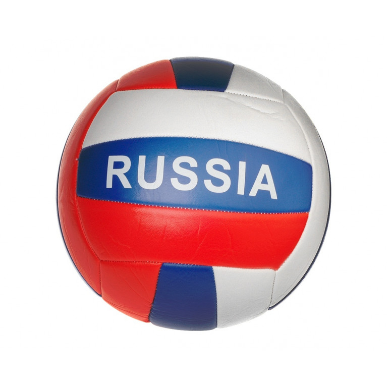 Мяч волейбольный, PVC, двухслойный, вес 260 гр, в/п диаметр 21 см, 21*14 см
