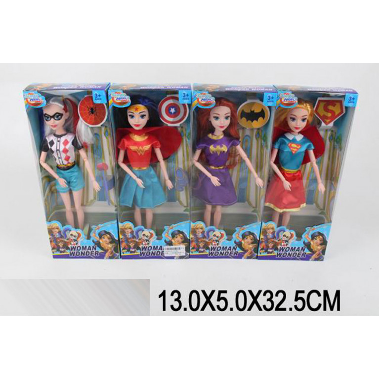 Игрушка детская:Кукла 4 вида 29 см