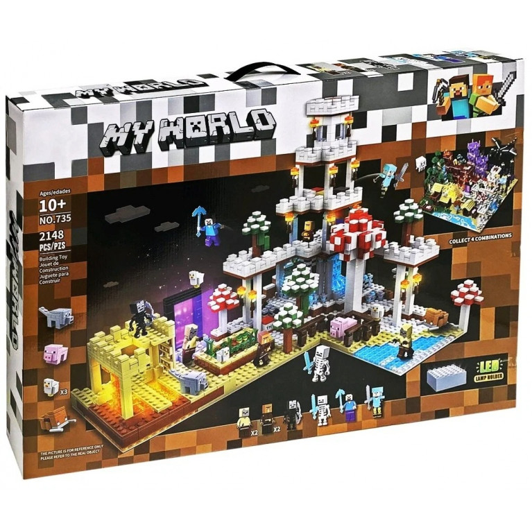 Игрушка конструктор 2148 дет 81*7*54 см 735qg