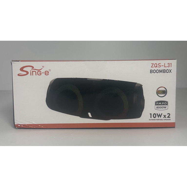 Колонка музыкальная , свет в коробке 22*10*10 см zqs-l31