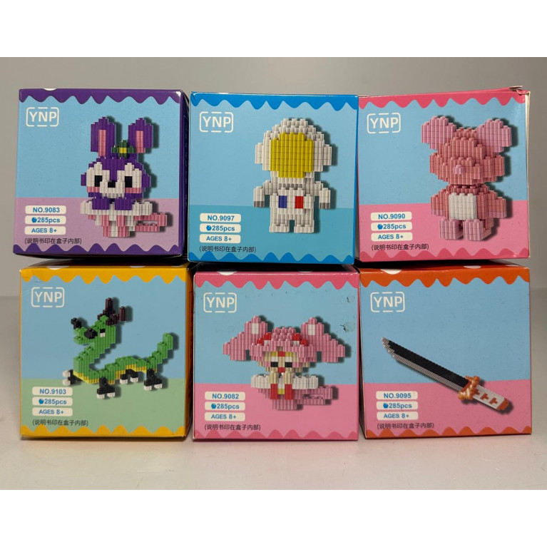 Игрушка конструктор 3d в ассортименте 9*9*9 см