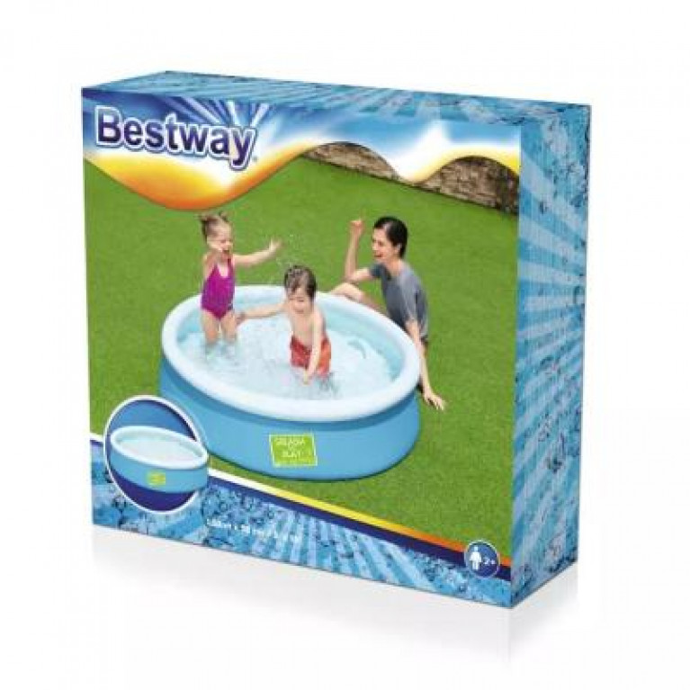 57241 BW, Bestway, Бассейн My First Pool 152х38см, 477л, от 2 лет, уп.6