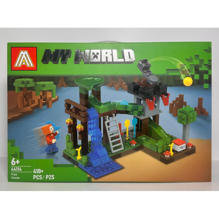 Игрушка конструктор в коробке  410 деталей 44114 47*8*32 см  ффф