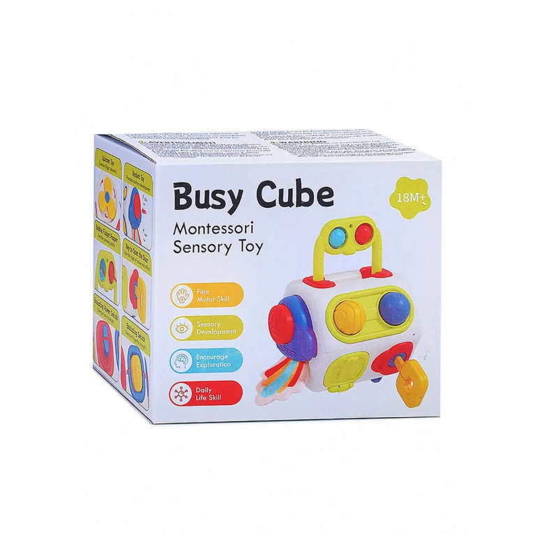 Игрушка развивающая "Бизикуб", в кор 133918