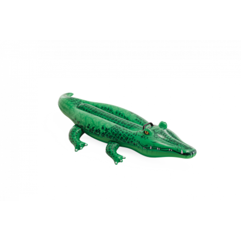58546,Надувная игрушка-наездник 168х86см "Крокодил" до 40кг, от 3 лет