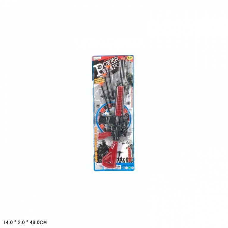 Ружье с присосками на карт. в кор.2*108шт