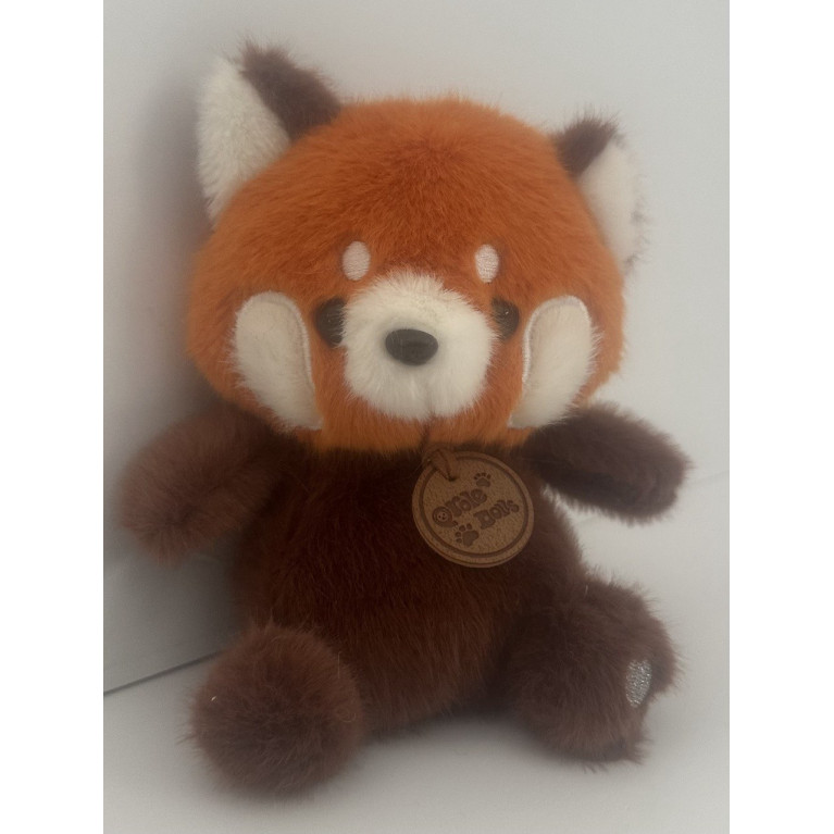 Игрушка мягкая антистресс с запахом лиса оранжевая 20 см