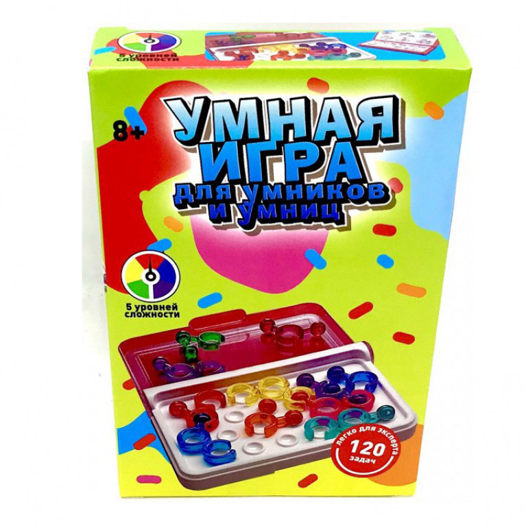 Умная игра для умников и умниц   9*2.5*14 см iq-6a