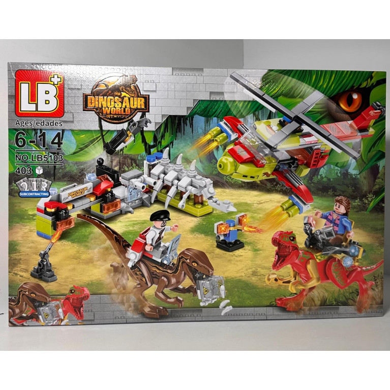 Игрушка конструктор в коробке 403 дет lb5103 47*7*32 см  ффф