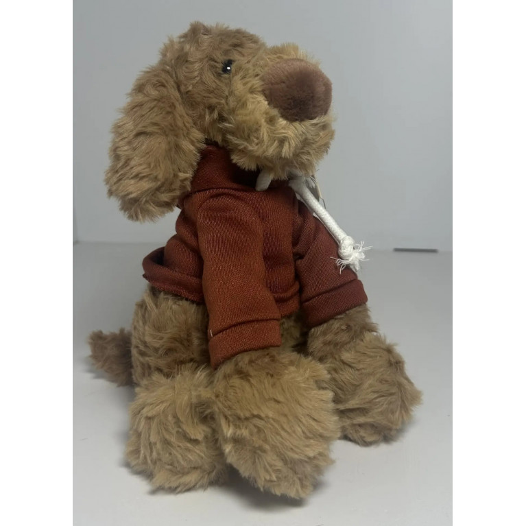 Игрушка мягкая собака в кофте анти стресс 23 см t1218