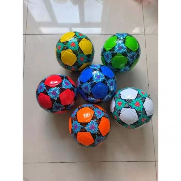 Мяч футбольный 1 слой, 5р, 300г цвет в ассорт. NEXT в кор.50шт  ккк