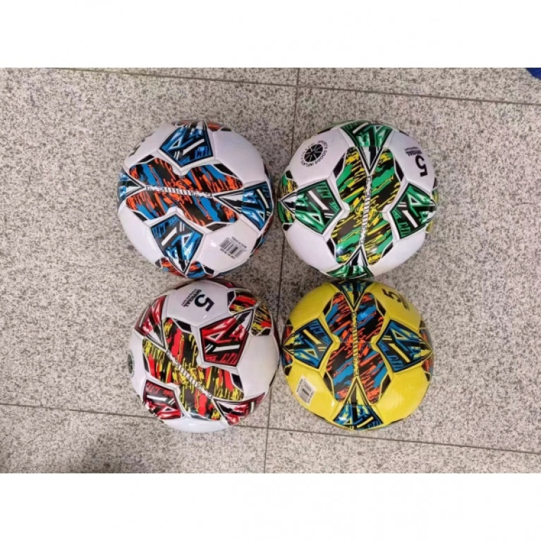 Мяч футбольный 1 слой, 5р, 350г цвет в ассорт. NEXT в кор.50шт ккк