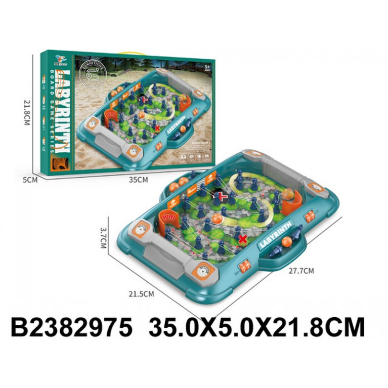 Игра настольная "Лабиринт" в/к 35*21,8*5 см