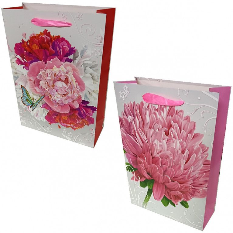 Подарочный пакет больш. 20x29x8 см, ламинированный  108033