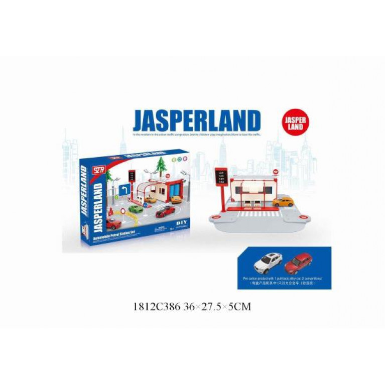 Парковка с машинками и аксесс. 5279-12 в кор. в кор.36шт