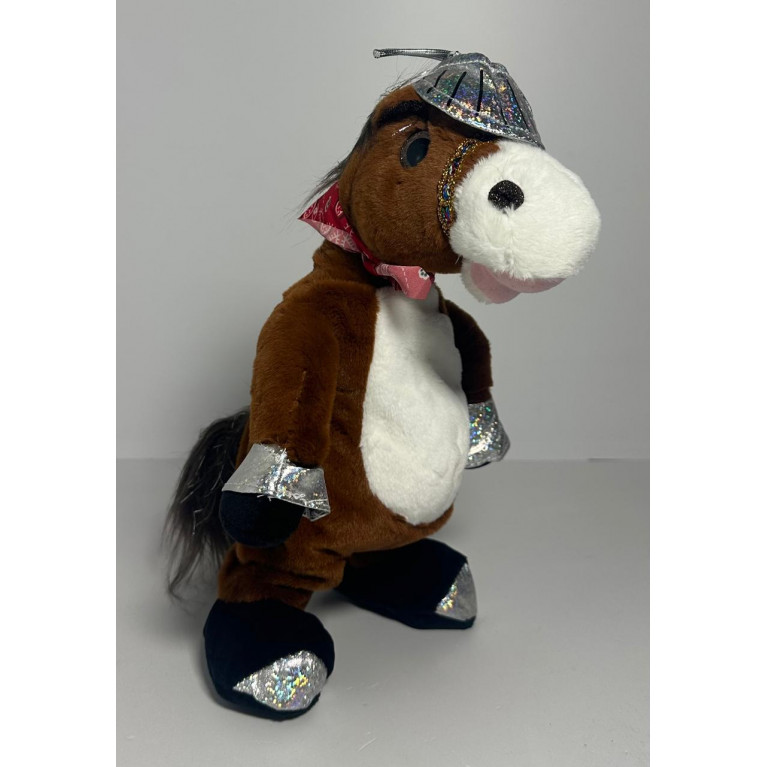 Игрушка лошадь 5 песен , движение, звук 30 см