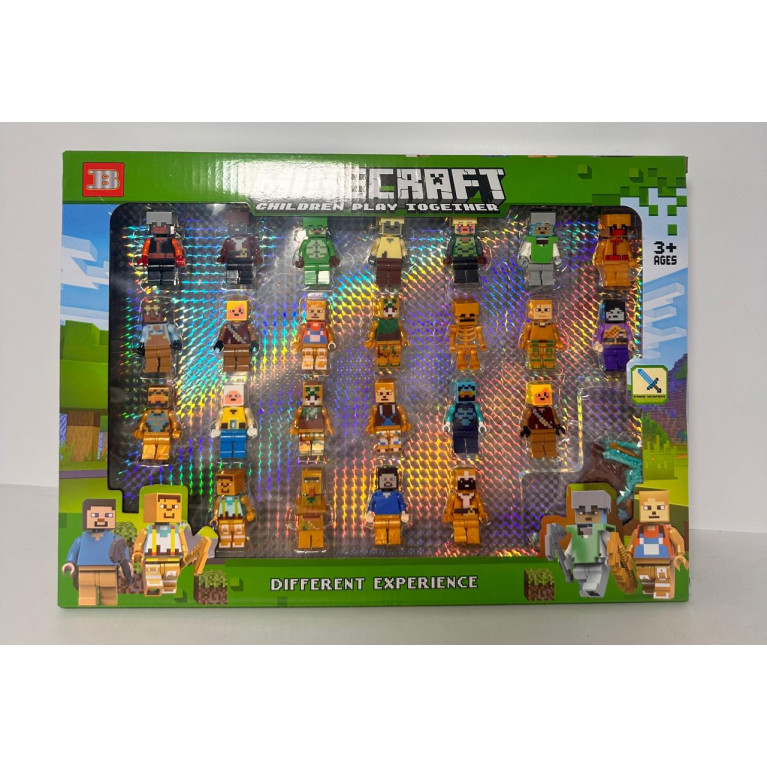 Игрушка набор фигурок героев  в коробке 25 шт 33500 37*4*26 см