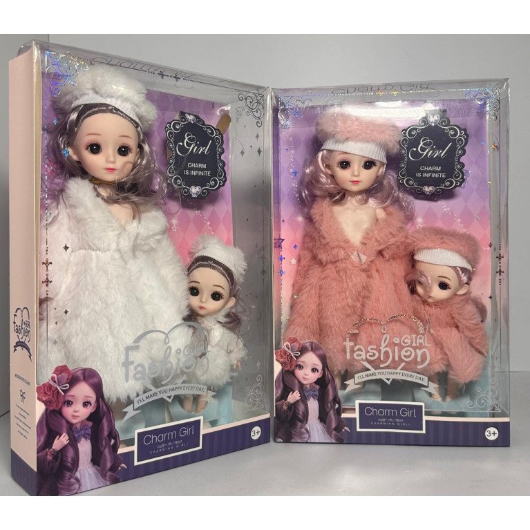 Игрушка набор  кукол 2в1 20*6*31 см 22819