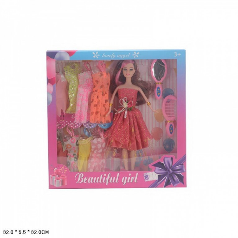 Кукла 29см с набором одежды и аксесс., в ассорт. в кор. в кор.2*30шт