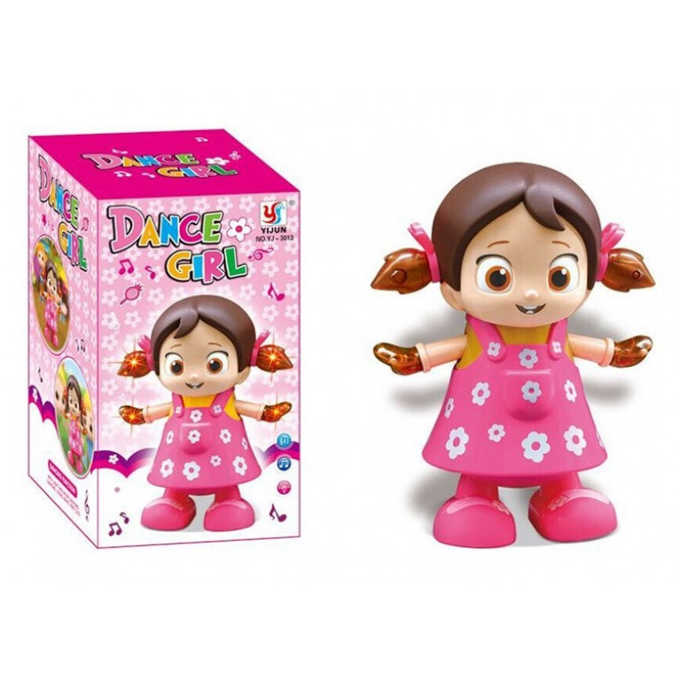 ллллл Игрушка кукла свет, звук, движение  yj-3013  12,5*21,5*12,5 см ооо