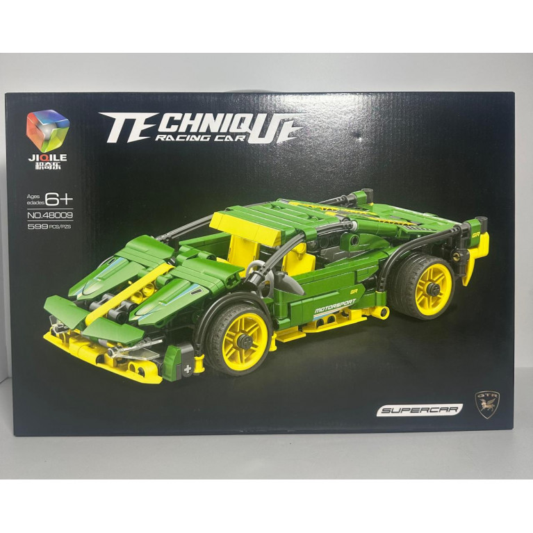 Игрушка машина конструктор 599 детали 48009   52*7,5*35 см