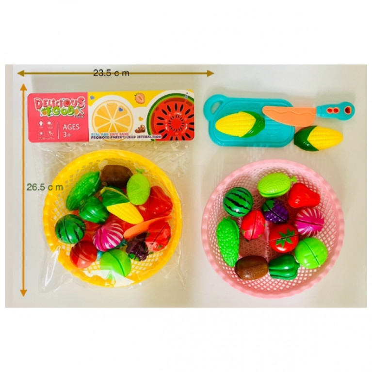 Набор "Продукты" на липучках, в/п 26,5*23,5*4 см