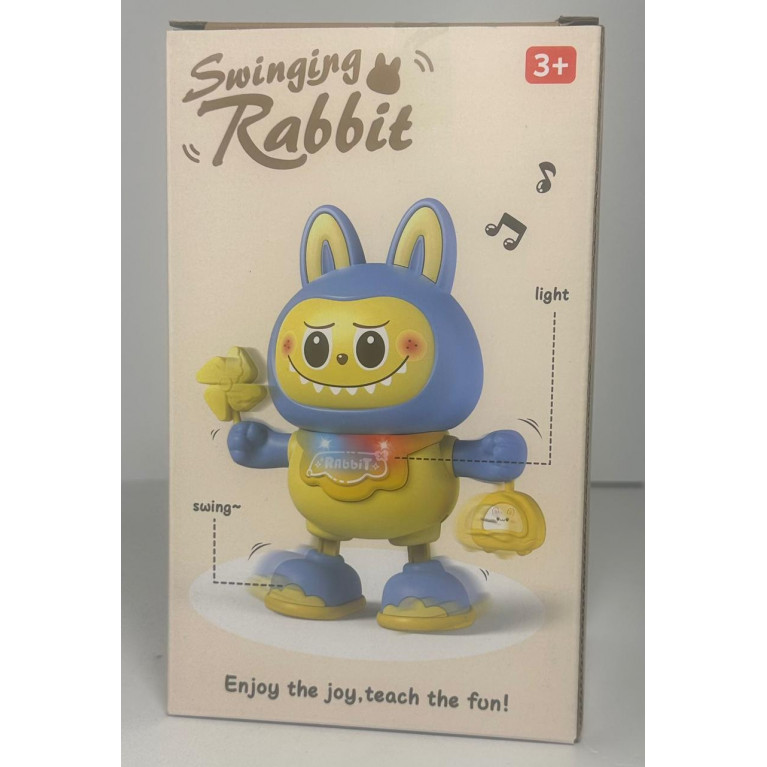 Игрушка животное движение, свет, звук  303b  12*11,5*19,5 см