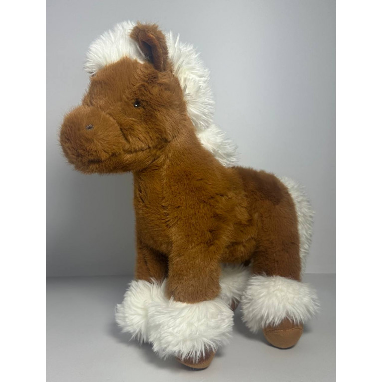 Игрушка мягкая лошадь 35*35 см