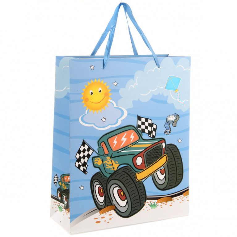 Подарочный пакет больш. 26x32x10см, ламинированный 108089