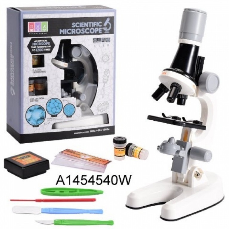 ЛЛЛЛЛ Игрушка микроскоп в коробке 24*8,5*19 см  1012a