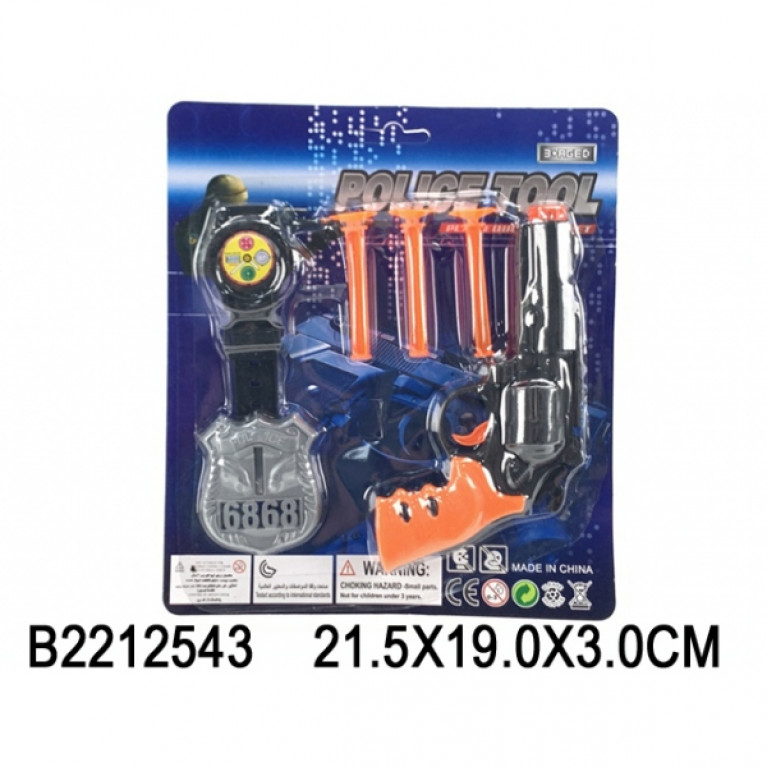 Набор ПОЛИЦИЯ на карт. 21,5х19х3 см. в кор.4*120шт