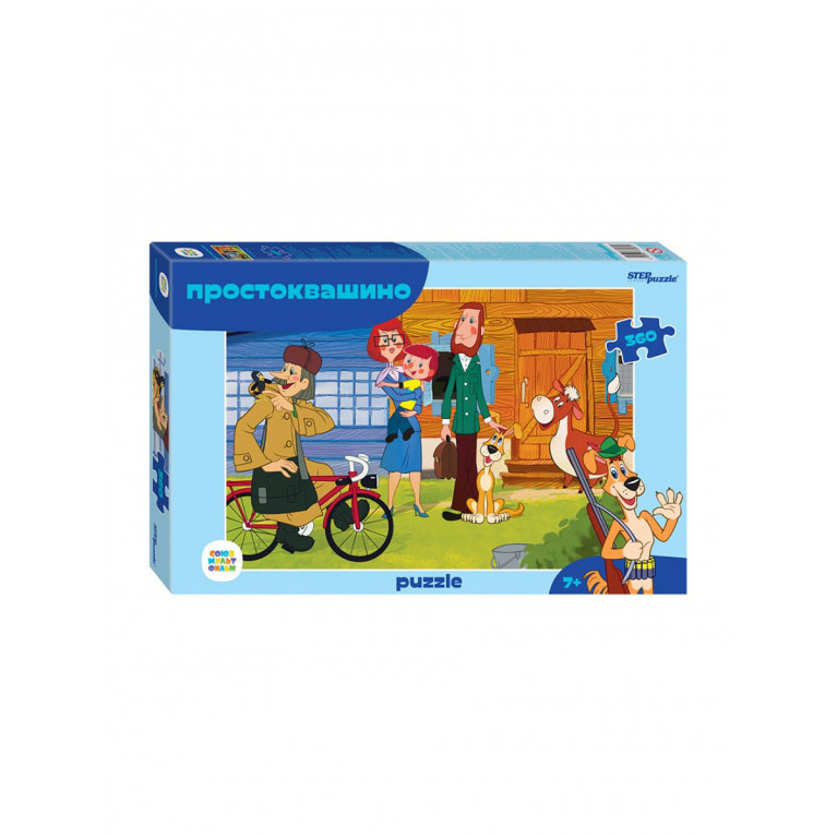 Steppuzzle  Пазлы   360 73080 СМФ. Простоквашино (new)