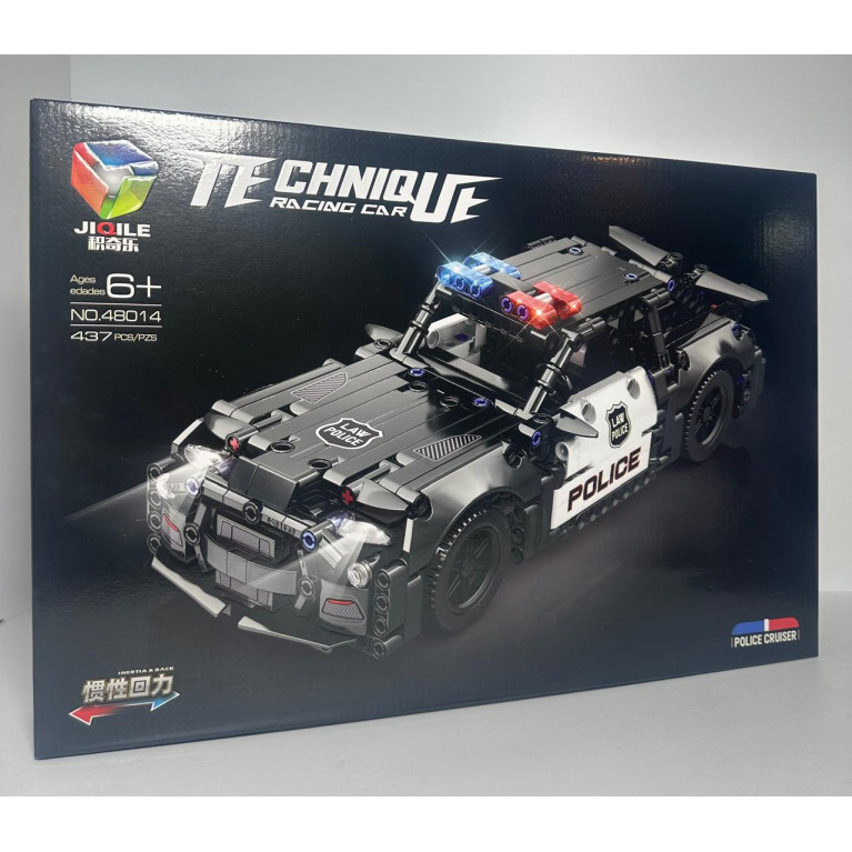 Игрушка машина конструктор 437 деталей 48014  52*7,5*35 см