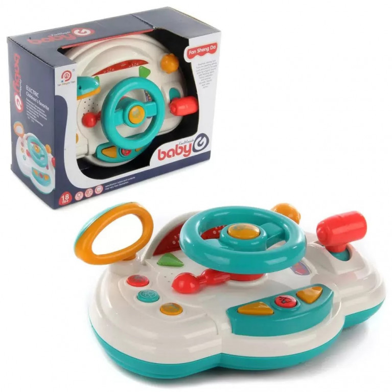 Игрушка   Руль музыкальный 106396  31*14,5*24 см