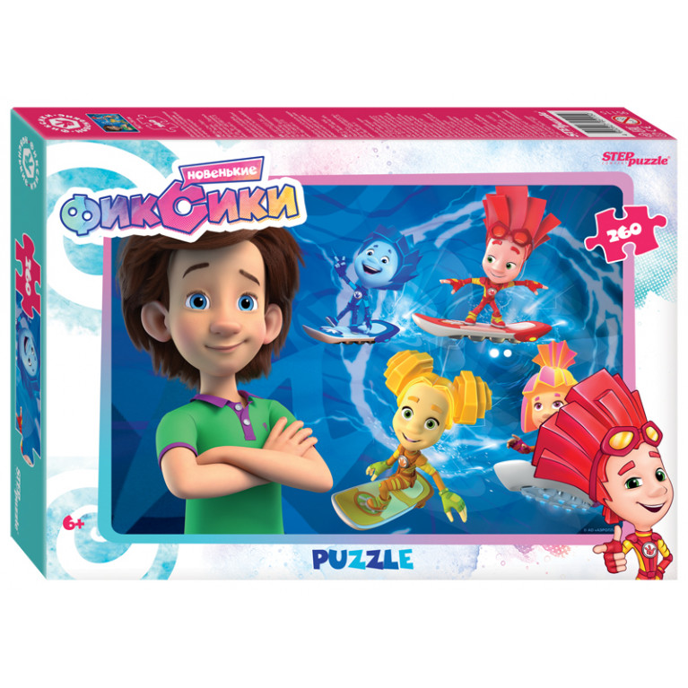 Steppuzzle  Пазлы   260 95115 Аэроплан. Фиксики