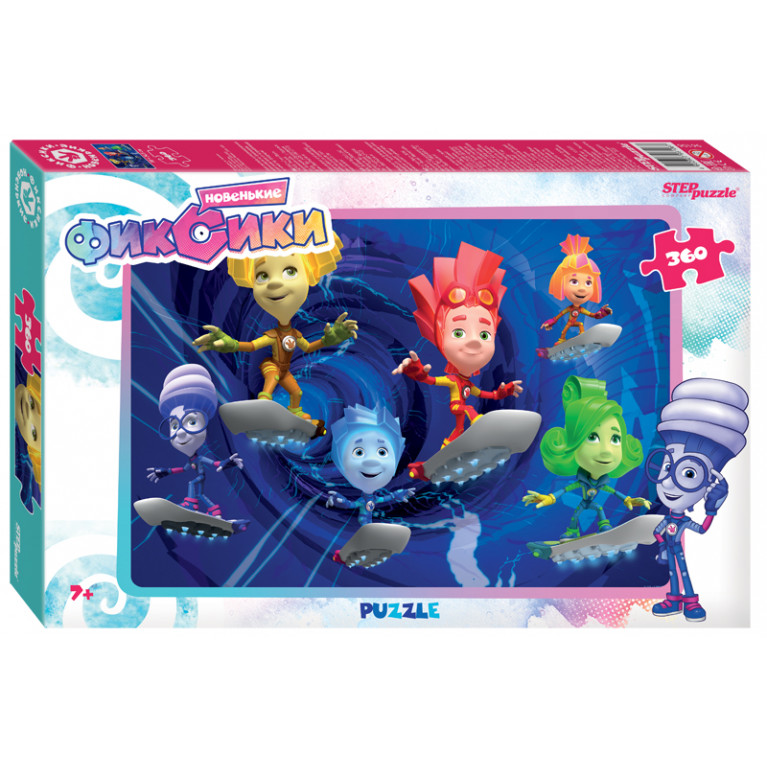 Steppuzzle  Пазлы   360 96106 Аэроплан. Фиксики