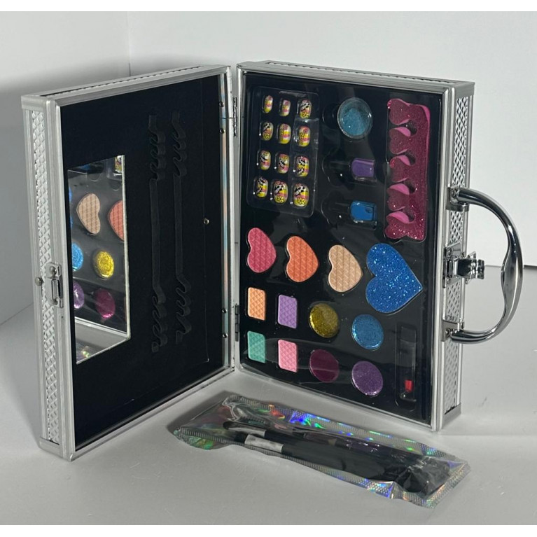 Набор детской декоративной косметики для девочек в чемодане xs299 24.5*7*18 см