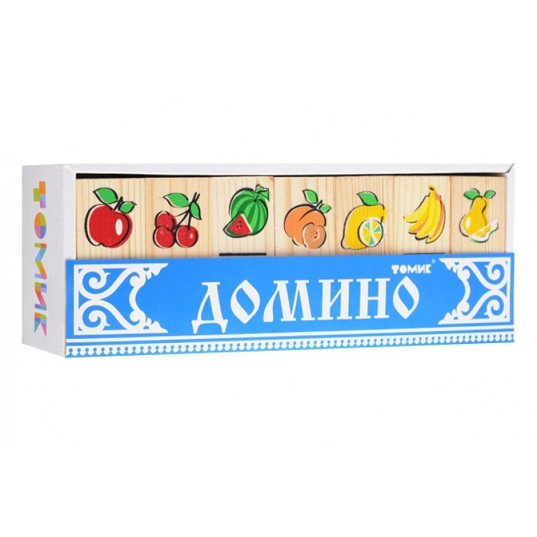 Домино "Фрукты-ягоды" /40уп/ Томик 5555-5