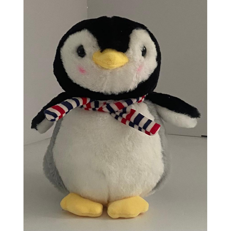 Игрушка  мягкая пингвин  с шарфом 25 см