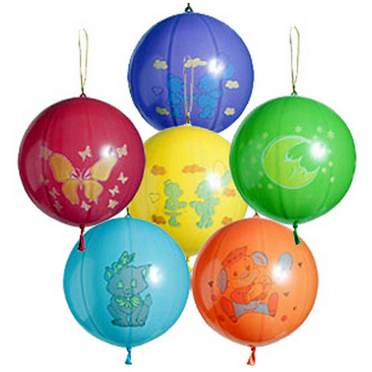 Воздушные шары 18/45см панч-болл с рисунком 1104-0010
